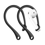 Fones De Ouvido Hooks Kwmobile Compatíveis Com Apple Airpods Black