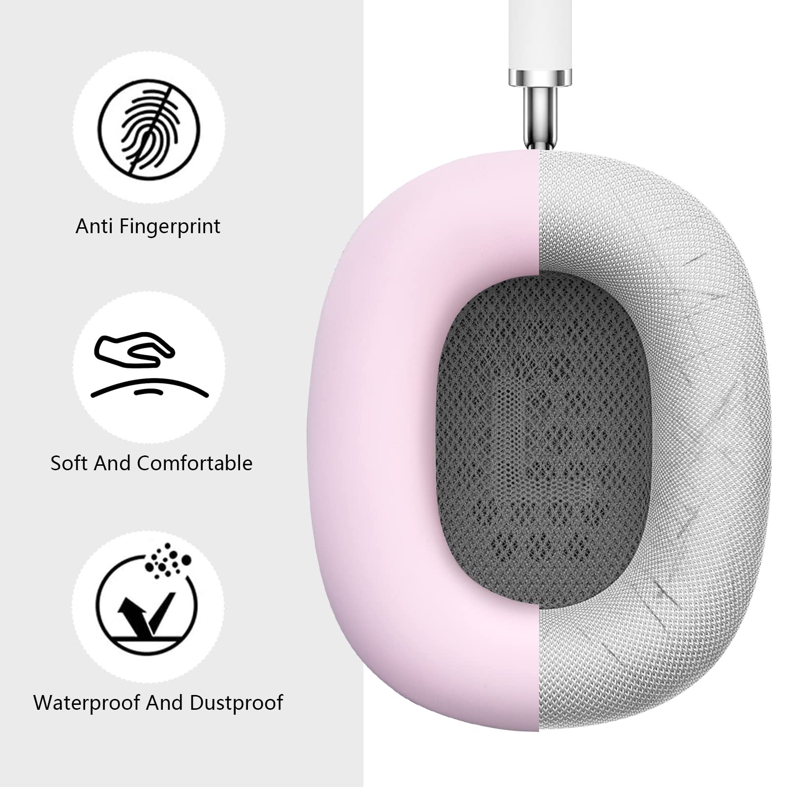 Capa De Silicone Para Fones De Ouvido Airpods Max Filoto Pink