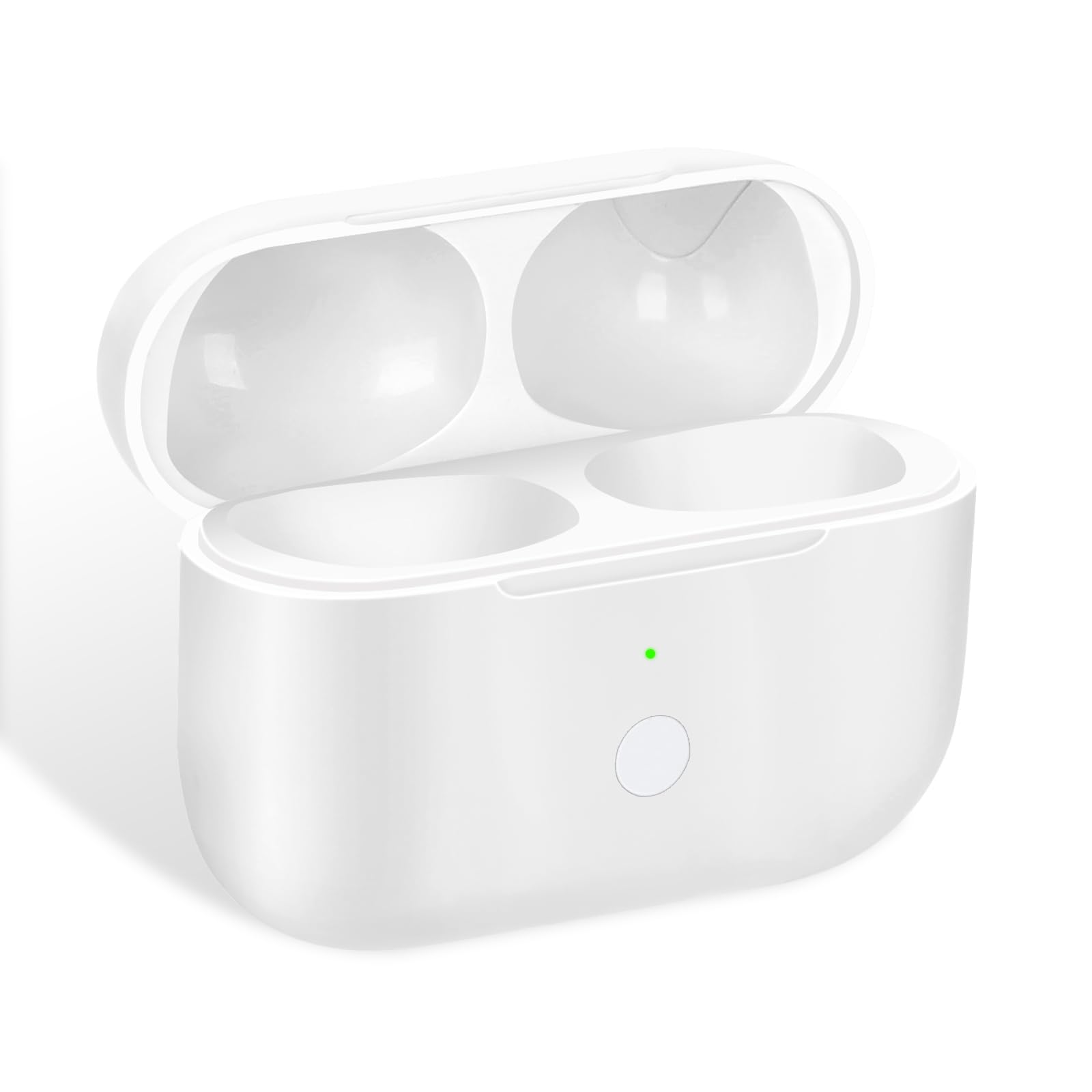 Estojo De Carregamento Sem Fio Para Airpods Pro Branco Compatível Com Raviad