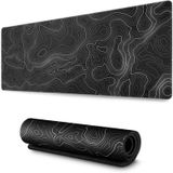 Mouse Pad Aqqa Extended Large Gaming 75x40cm Preto