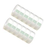 Rolos De Recarga De Fita Minghaoda Transparentes De 18 Mm X 30 M (pacote Com 12)