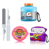 Capa Para Airpods Pro 2 Yipinjia Cute 3d Cartoon Silicone, Pacote Com 3