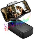 Suporte Para Celular Com Alto-falante Bluetooth Rsuarsua Preto