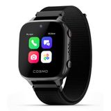 Relógio Inteligente Jrtrack 3 Para Crianças Da Cosmo Com Rastreador Gps Preto