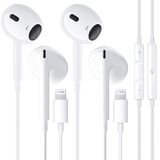 Fones De Ouvido Skycable Fones De Ouvido Com Fio Com Conector Lightning 2 P