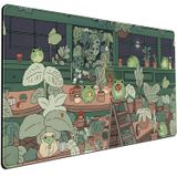 Mouse Pad Mechanical Cattle Cute Frog Green Para Mesa 80x40cm