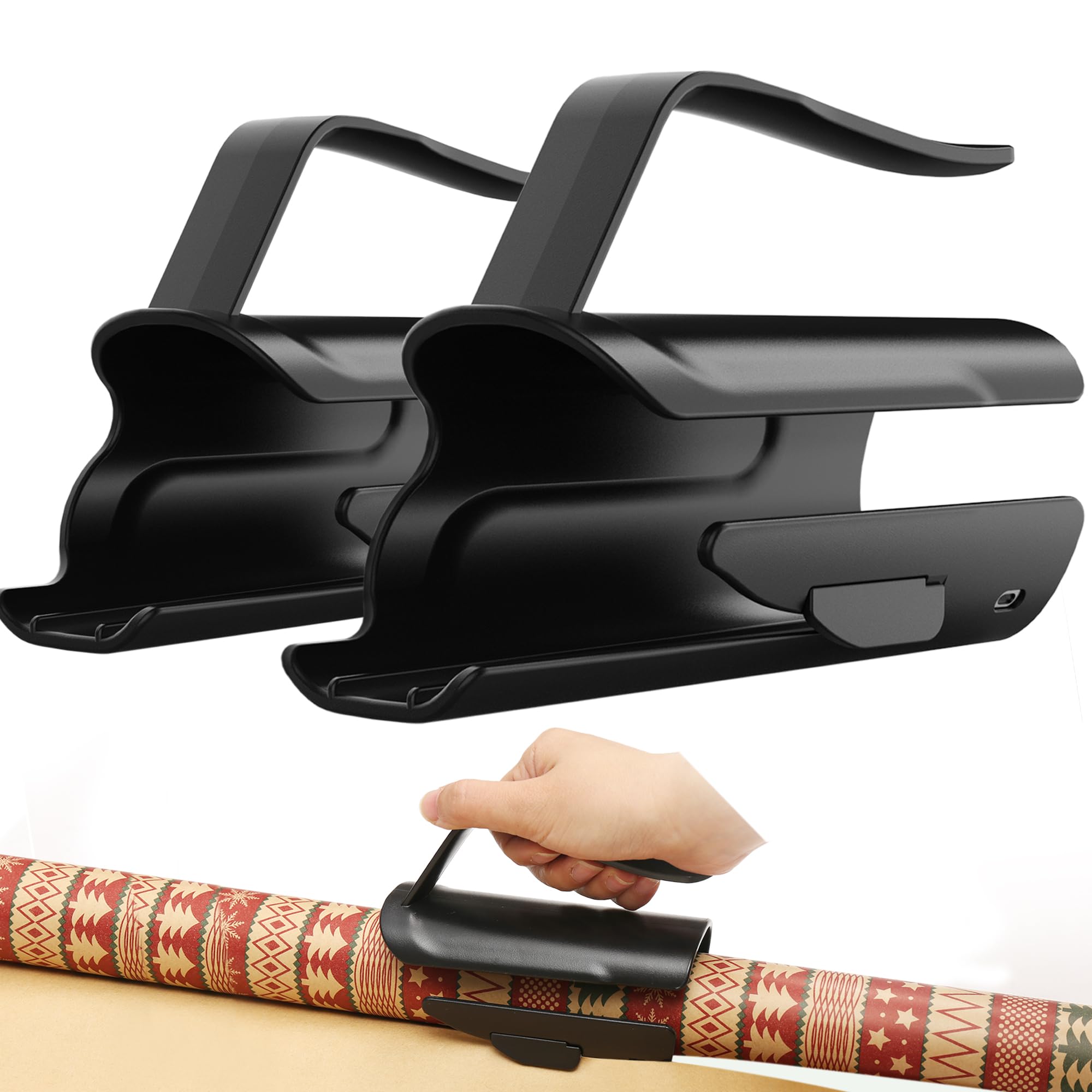 Cortador De Rolo De Papel De Embrulho Para Presente, Pacote Com 2 Unidades Asirota