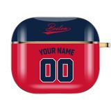 Capa De Camisa De Beisebol Para Airpods Pro De 3ª Geração Com Chaveiro