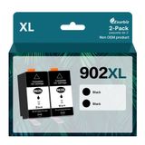 Cartuchos De Tinta Exurbiz 902xl Compatíveis Com Hp 902 Black