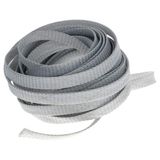 Manga De Cabo Heyiarbeit Pet Expansível Braid 10m Prateada Branca