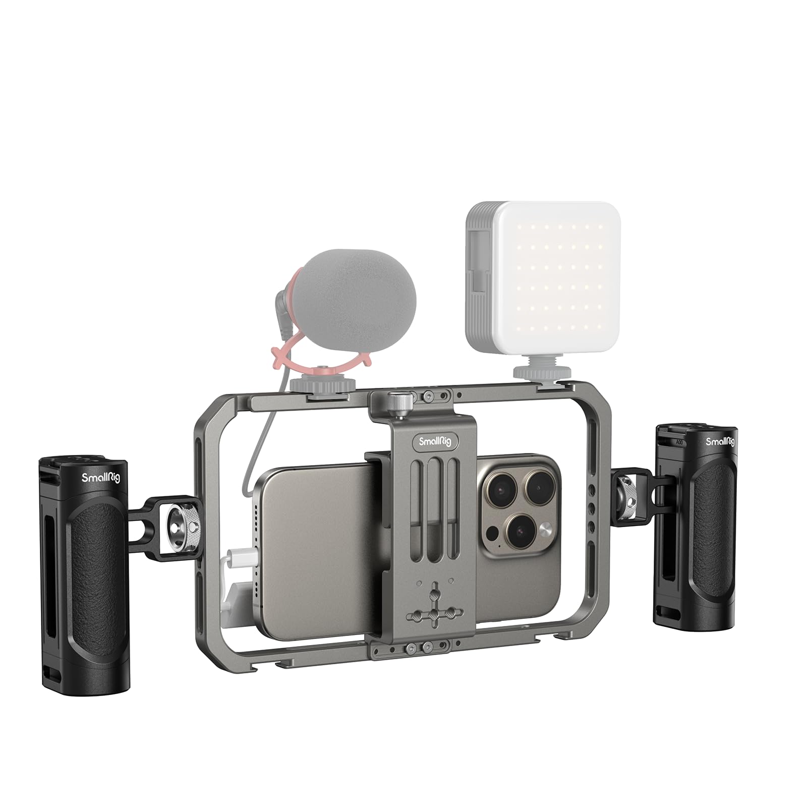 Gaiola De Telefone Smallrig Universal Com Alças Para Iphone E Android