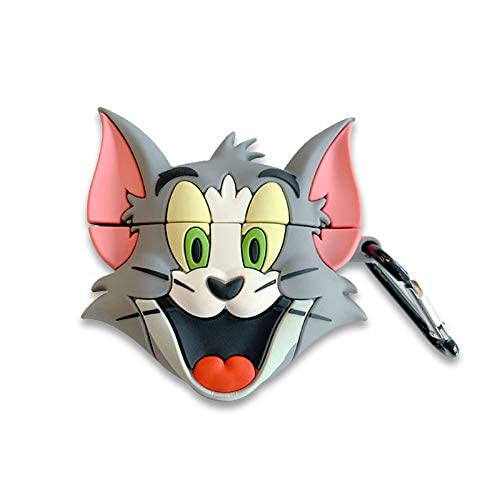 Capa Para Airpods Pro, Silicone Macio Chillnchic, Tom E Jerry
