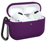 Capa De Silicone Para Apple Airpods Pro Dgege Purple