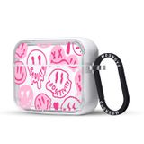 Capa Mosnovo Para Airpods Pro 2/airpods Pro Com Anel De Metal Rosa
