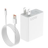 Carregador De Parede Sgqgs 120w Hypercharge Fast Para Xiaomi Com Cabo