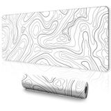Mouse Pad Para Jogos Ujoowalk Topographic Extended Xl 80x30cm