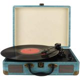 Toca-discos Kedok Vintage De Vinil Bluetooth De 3 Velocidades