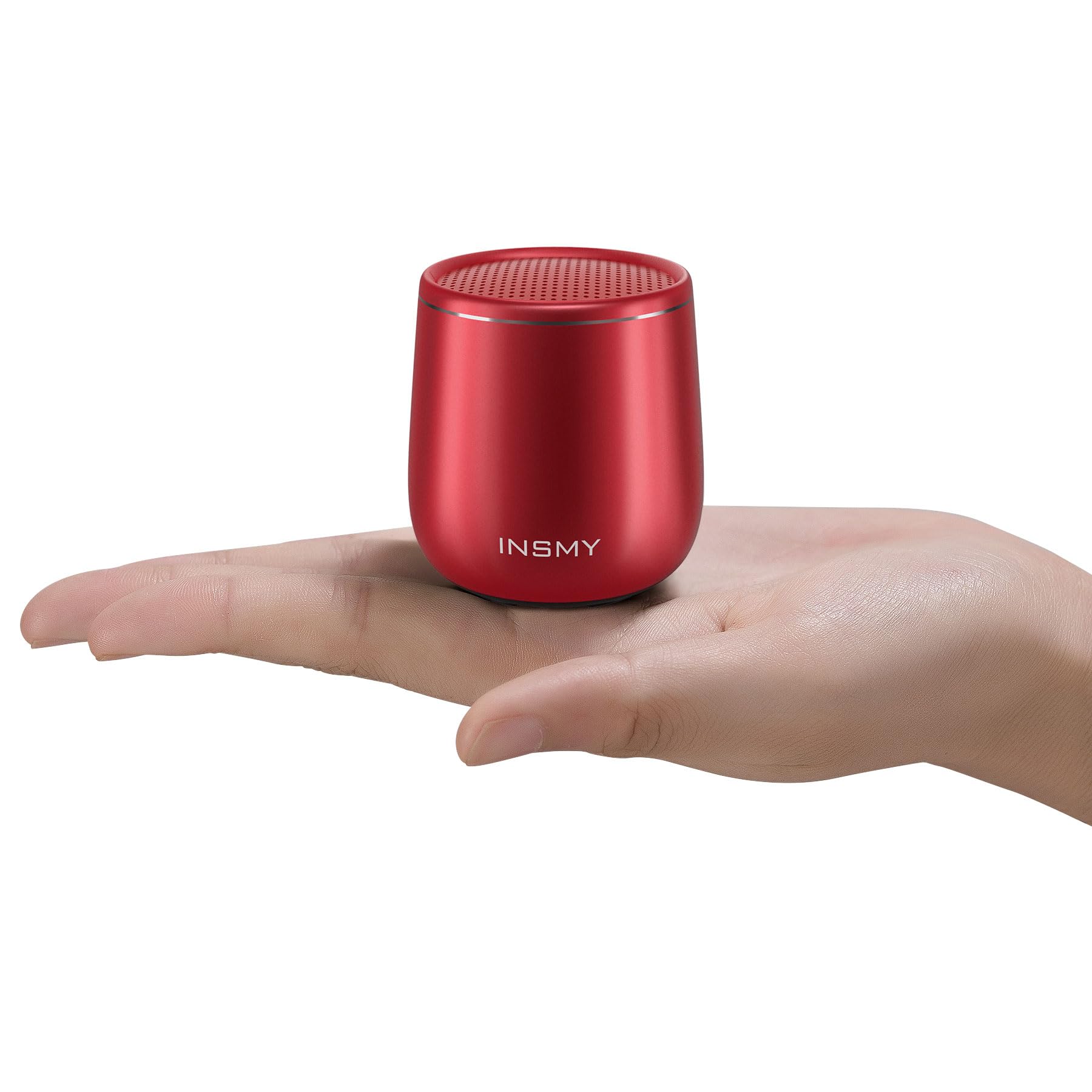 Alto-falante Bluetooth Insmy Small Waterproof Red