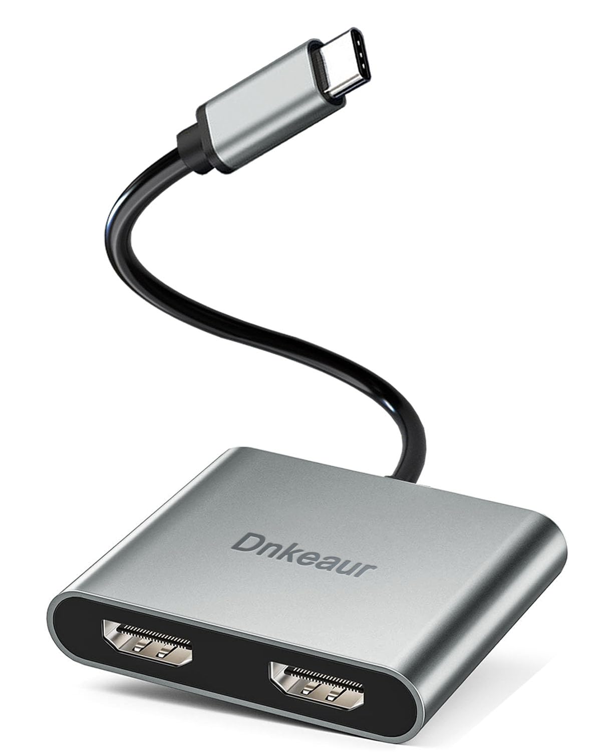Adaptador Hdmi Dnkeaur Usb C Para Hdmi 4k Duplo Para Laptop Windows