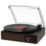 Toca-discos De Vinil Cotsoco Com Bluetooth E Alto-falante