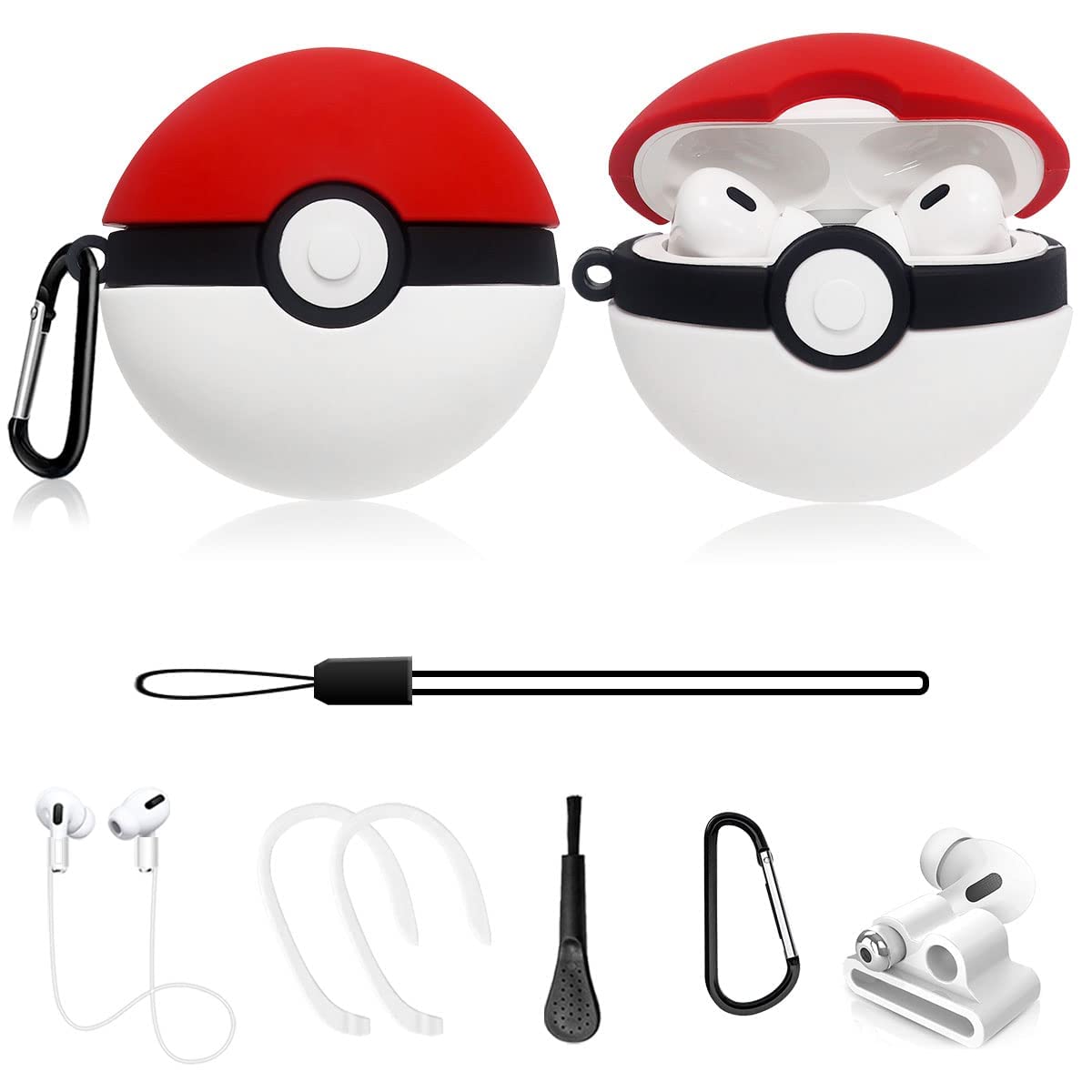 Conjunto De Capas Airpods Pro De 2ª Geração Wqnide 9 Em 1 2022 Cute