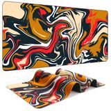 Mouse Pad Hamowtux Marbled Design Fluid Pattern 39,5 X 16,8 Cm