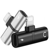 [adaptador] Adaptador Masterplug Para Iphone, Pacote Com 2 Fones De Ouvido E Carregador
