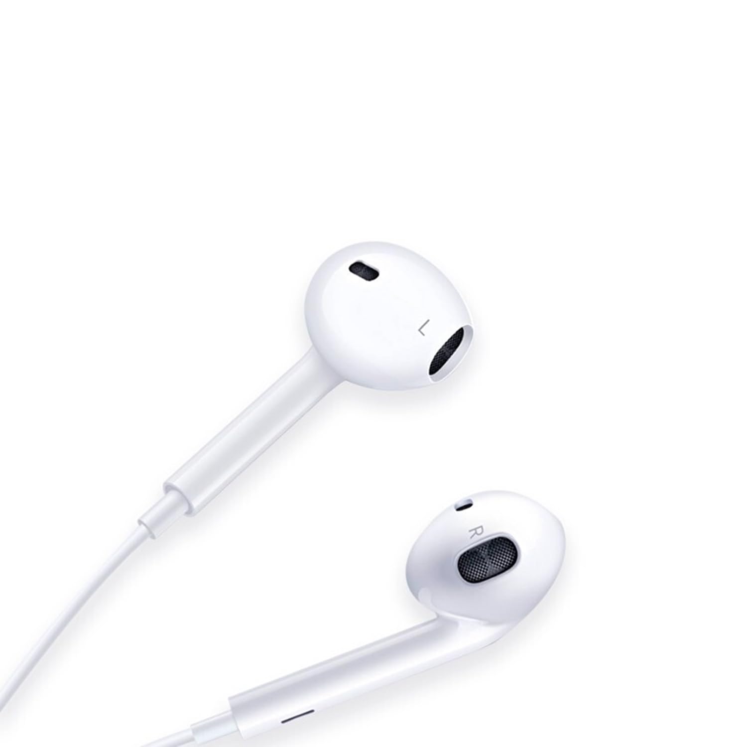 Fones De Ouvido Ctex C71073 Para Iphone [2 Pacotes] Com Fio Com Microfone E Controle