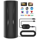 Antena De Tv Pgofbuo Com Alcance Interno De Mais De 580 Milhas Com Amplificador