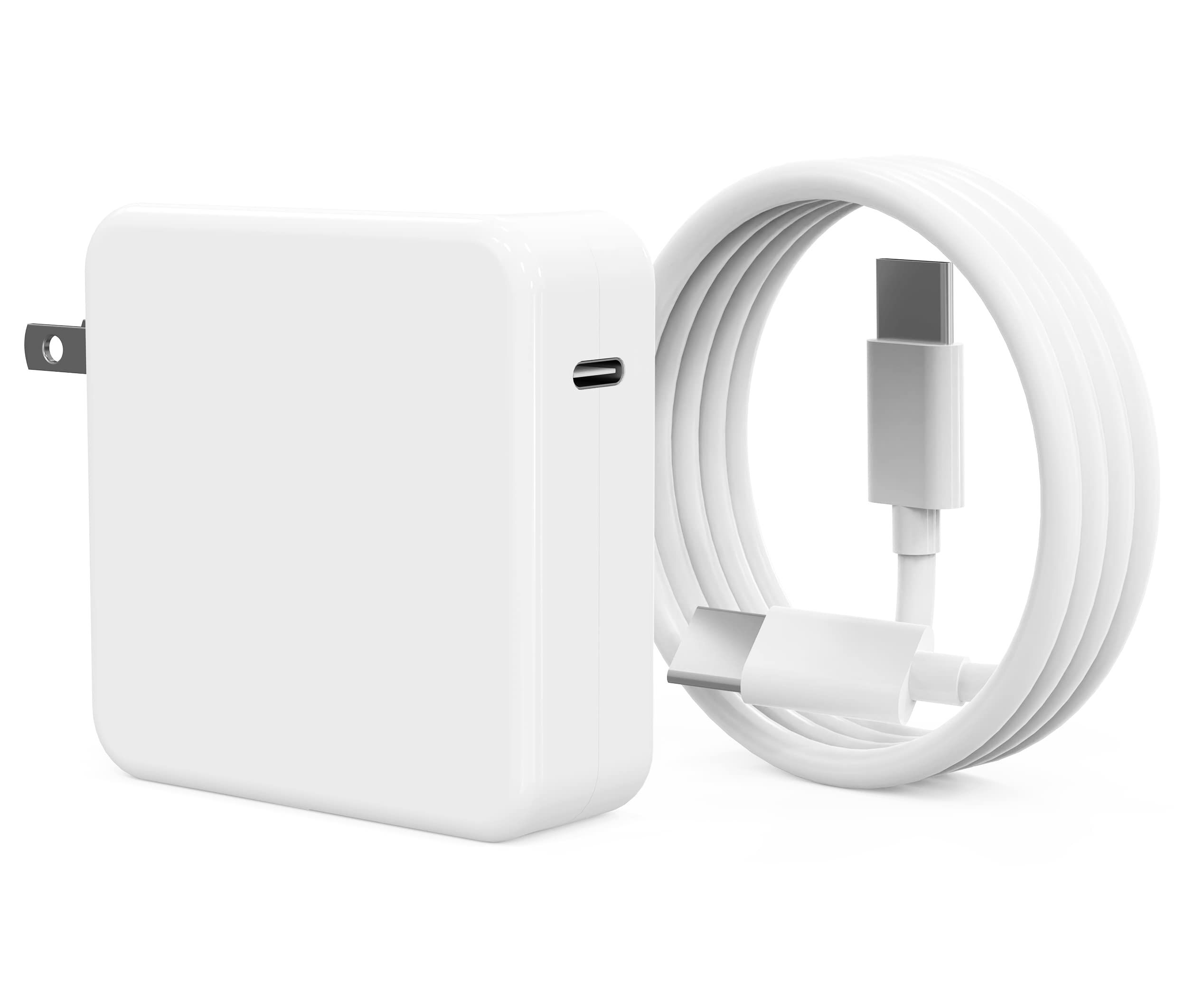 Carregador Unawudoh 61w Usb C Compacto E Dobrável Para Macbook