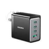 Carregador Rocoren 67w Usb C Pd3.0 Qc4.0 Pps Para Macbook Pro/air