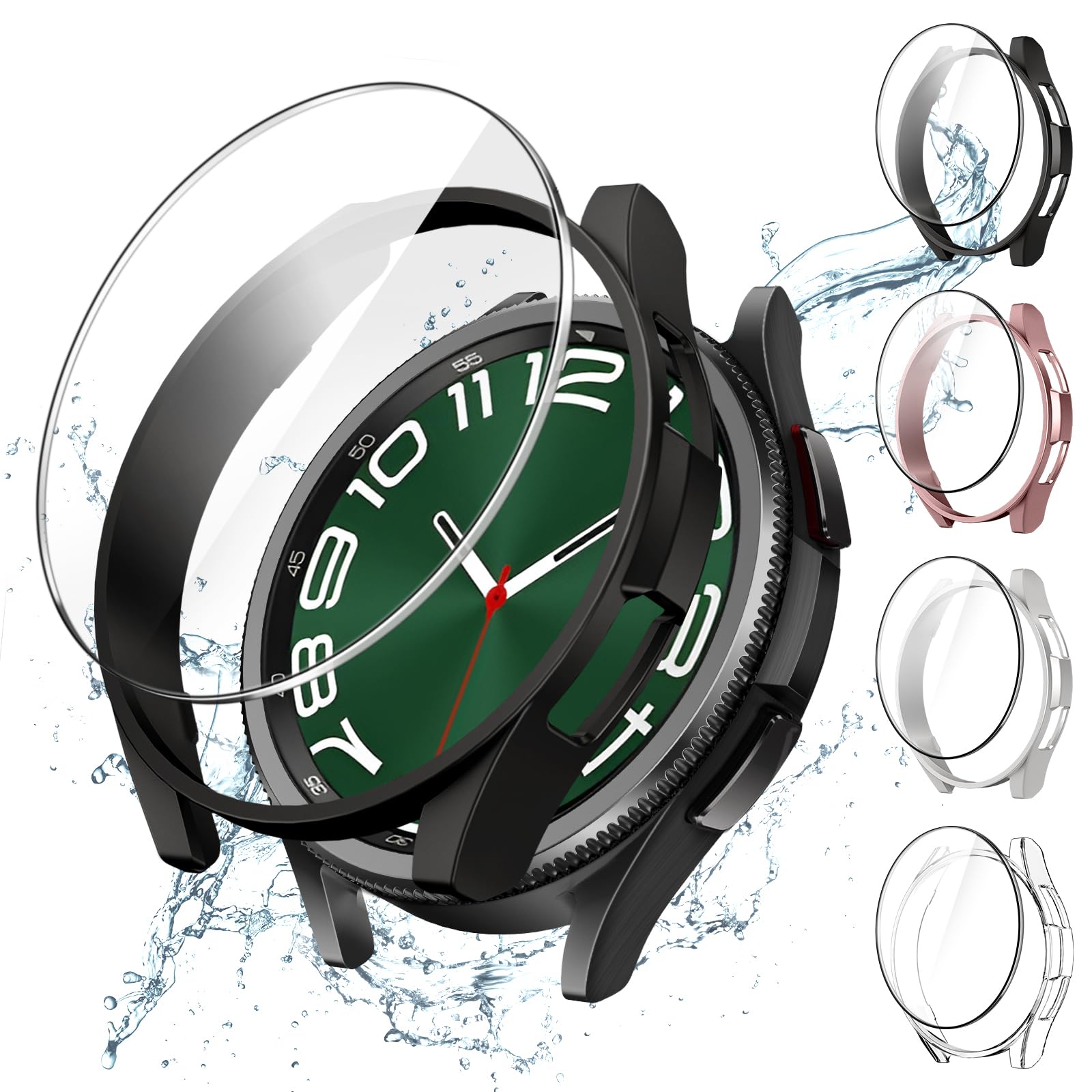 Capa E Protetor De Tela Jetech Samsung Galaxy Watch 6