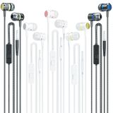 Pacote De 5 Fones De Ouvido Wired Anniong Com Microfone Android Ios