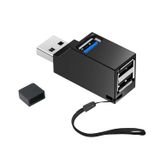 Hub Usb Dfsucces De 3 Portas Usb 3.0 De Alta Velocidade Para Macbook Preto