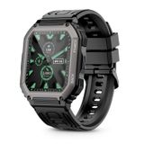 Smartwatch Sienfix Military Para Homens Com Bluetooth Call 5atm À Prova D&#39;água