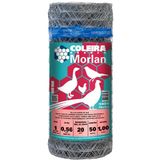 Tela Coleira Branca Morlan Para Pinteiro 1x24x1,00m 50m