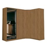 Guarda-roupa Modulado 3 Peças Decor Freijó
