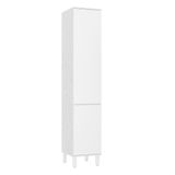 Paneleiro 40cm 2 Portas Dora Luciane Móveis Branco/branco Supremo