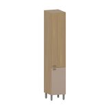 Paneleiro 40cm 2 Portas Classic Luciane Móveis Freijó/freijó Brasil/petala Rosa