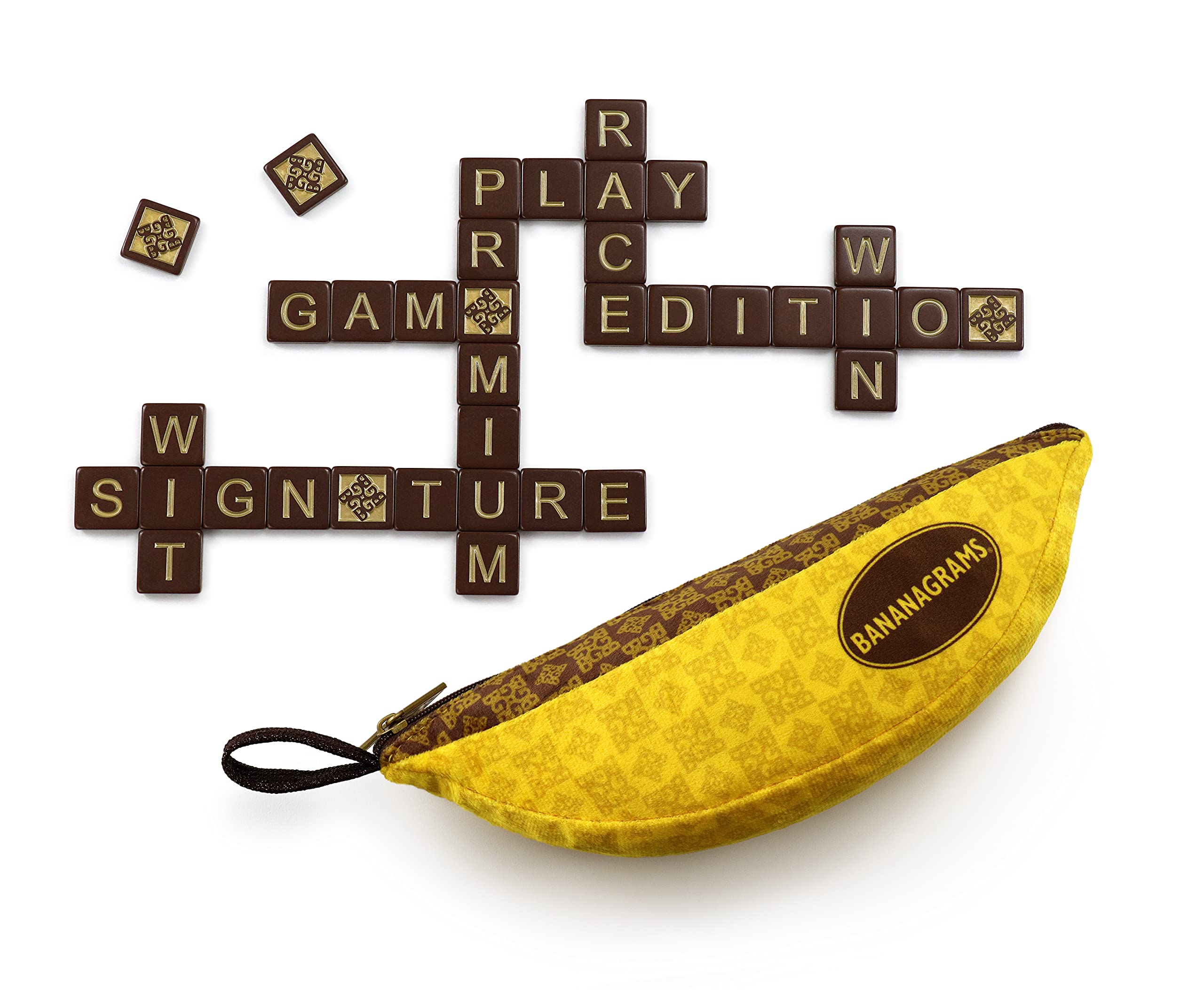 Word Game Bananagrams Signature Edition Para Maiores De 7 Anos A 8 Jogadores