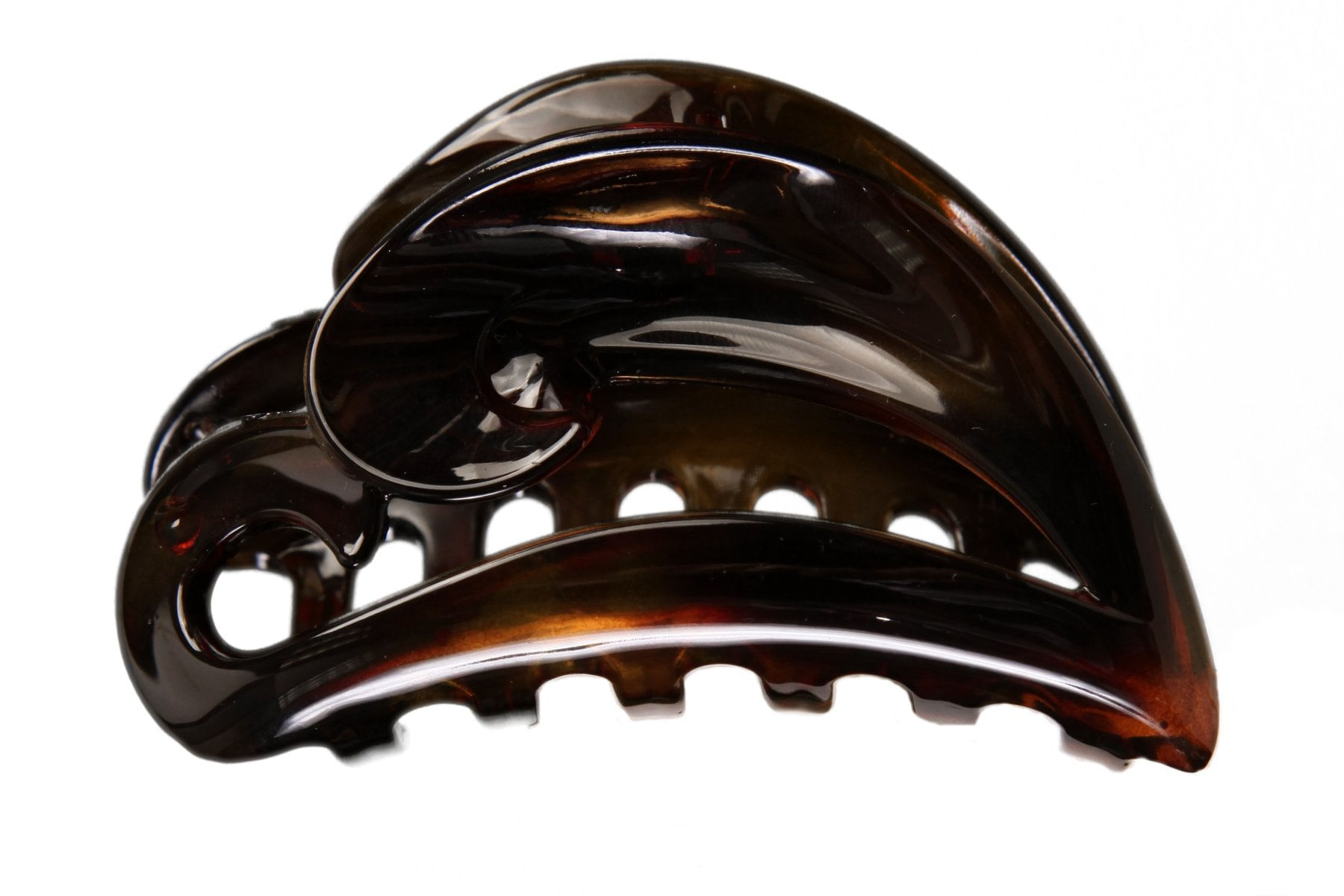 Hair Claw Caravan Tortoise Shell Open Swirl