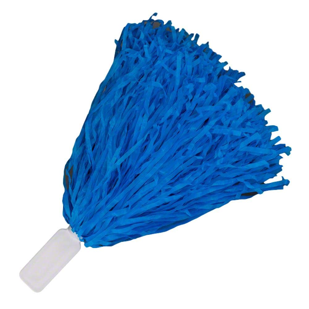 Cheer Pom Poms Blinkee Non Light Up Short Handle Blue