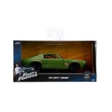 Carro Fundido Sob Pressão Jada Toys Fast &amp; Furious 1:32 1973 Chevy Camaro