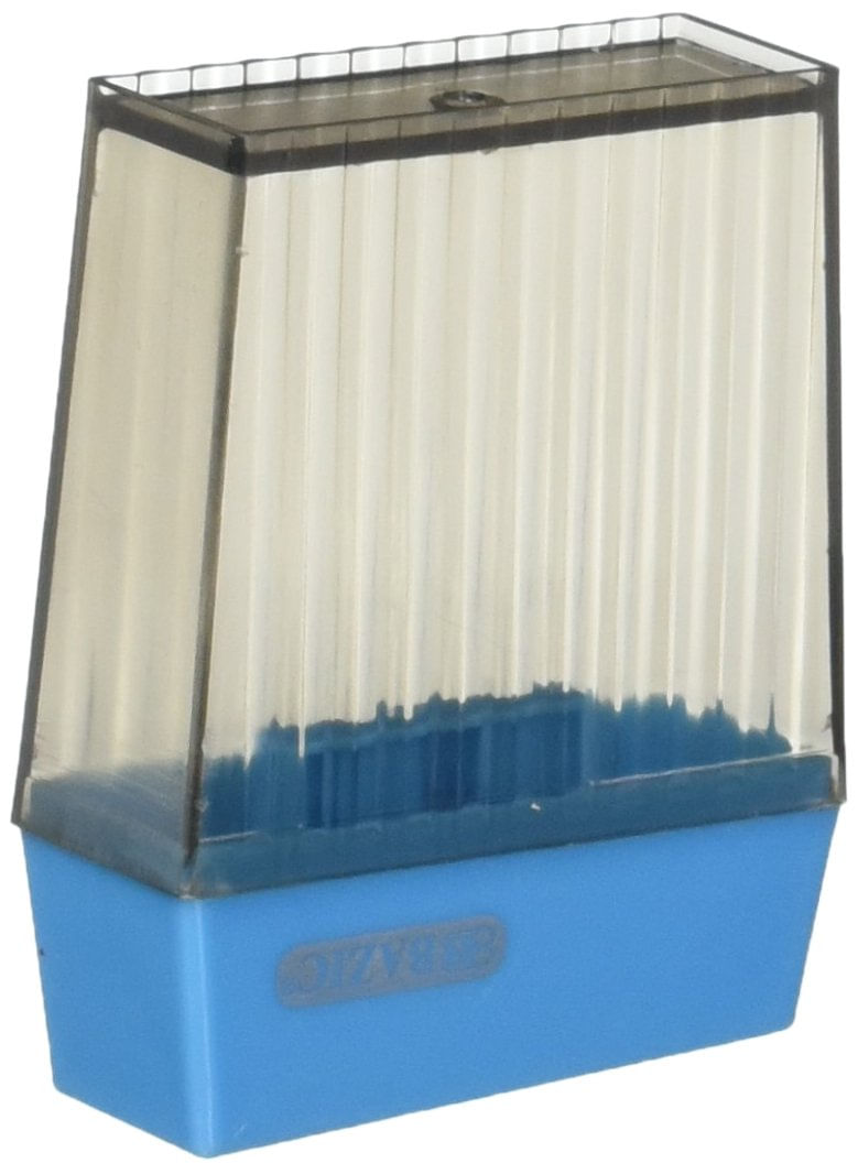 Apontador De Lápis Bazic Dual Blade Square Com Receptáculo