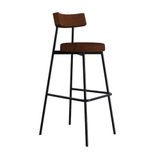Banqueta Alta Stout Ae: 100 / Aa: 75cm Bqst7510 Courino Whisky Courino Whisky