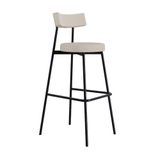 Banqueta Alta Stout Ae: 100 / Aa: 75cm Bqst7510 Areia Light City Areia Light City