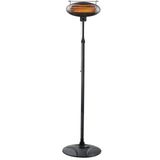 Aquecedor Elétrico De Pátio Hiland Hil-1500di 1500w Com Aquecimento Variável