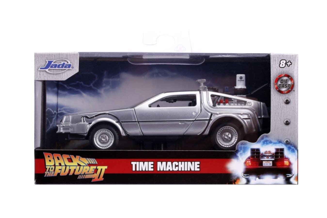 Toy Car Jada Toys Back To The Future Part Ii 1:32 Time Machine