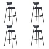 Banqueta Alta Stout Ae: 100 / Aa: 75cm C/04 Un. Bqst7510.4 Boucle Nuvem Boucle Nuvem