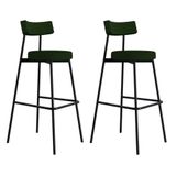 Banqueta Alta Stout Ae: 100 / Aa: 75cm C/02 Un. Bqst7510.2 Verde Musgo City Verde Musgo City